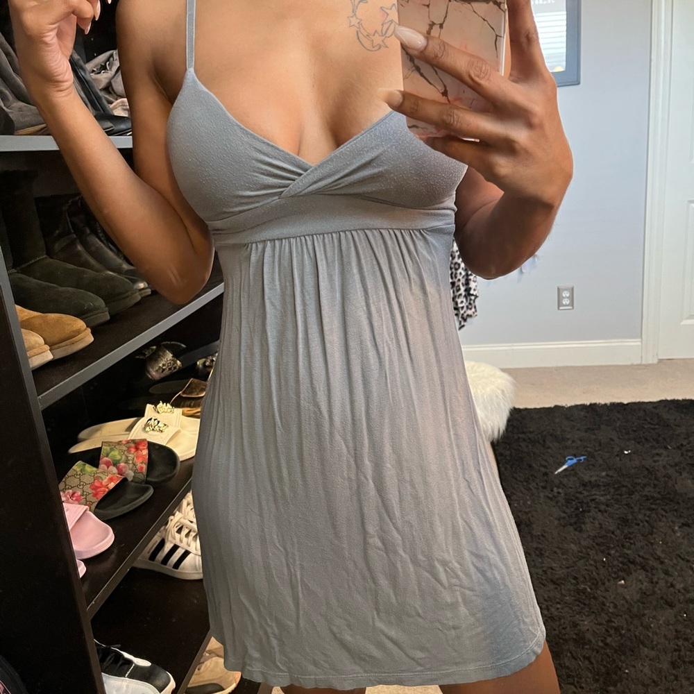 Gray Summer Dress